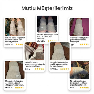 Kompre™  Bambu Diz Bandı